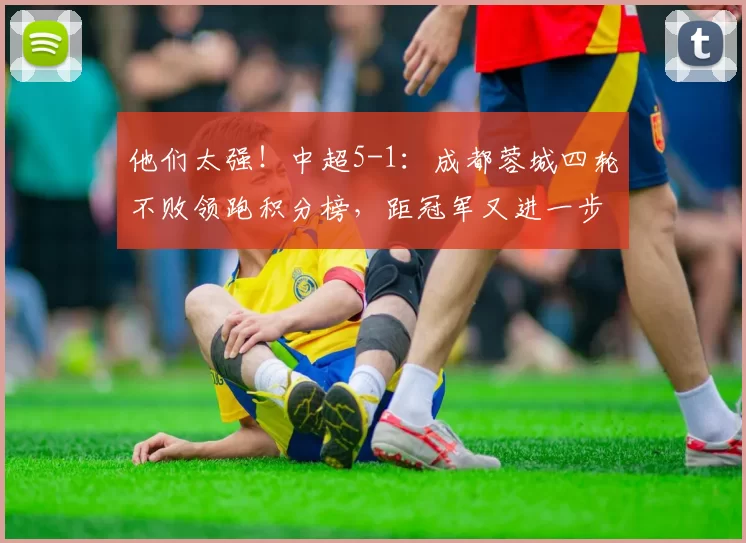 他们太强！中超5-1：成都蓉城四轮不败领跑积分榜，距冠军又进一步_费利佩_韦林顿·席尔瓦_球迷