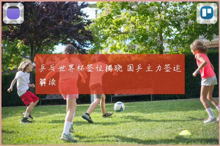 乒乓世界杯签位揭晓 国乒主力签运解读